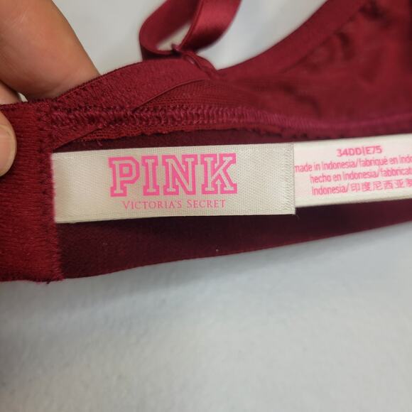 Victorias Secret PINK Wear Everywhere Push-up Adjustable Bra Size 34C - Picture 7 of 8